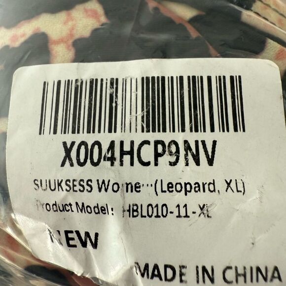 Leopard Print One-Piece Swimsuit SUUKSESS Leopard Women's Bathing Suit Swimsuit - Picture 8 of 8